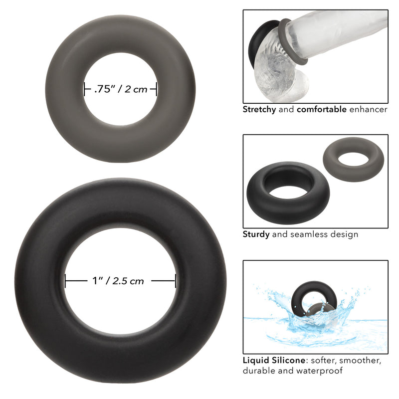 ALPHA PROLONG 2 PIECE C-RING BLACK