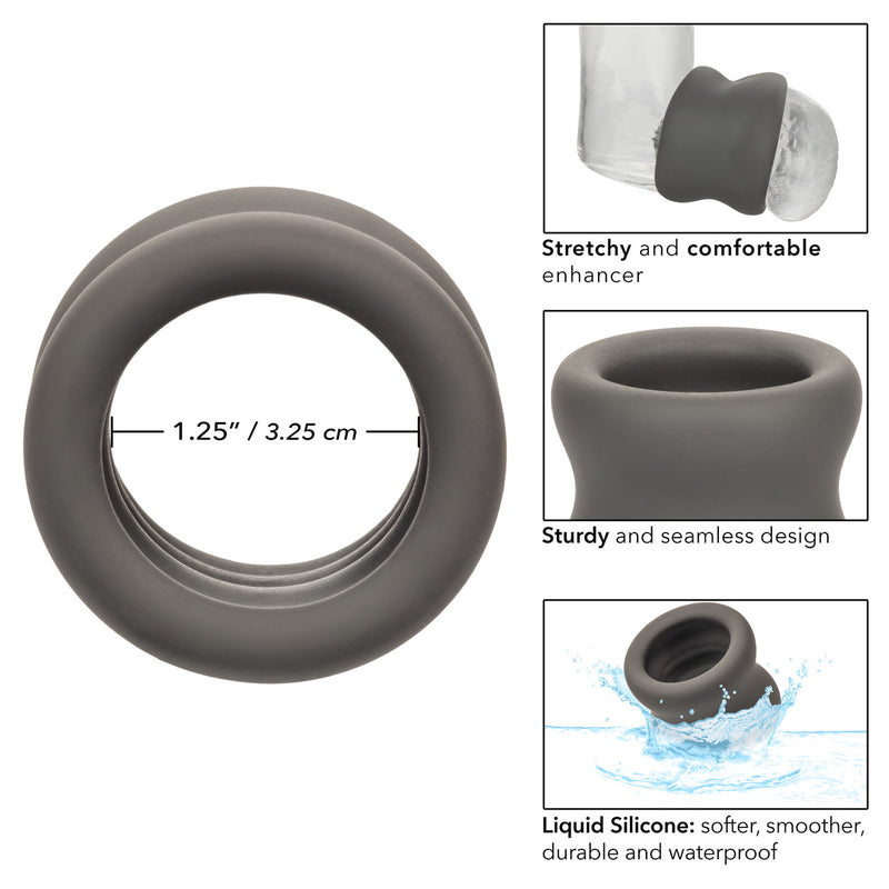 ALPHA SCROTUM RING GRAY