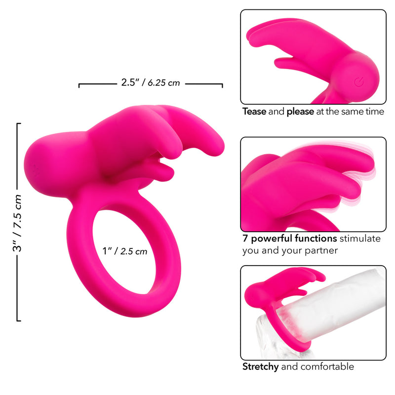 RECHARGEABLE TRIPLE CLIT FLICKER