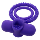 Dual Climaxer from below, showing the tongue on the bullet and the nubbed outer ring