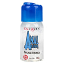 Anal Lube Original Formula bottle with its blue flip-top cap open