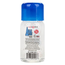 Back label of Anal Lube Original Formula with ingredients, distributor details and warnings