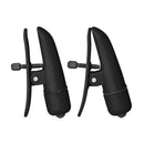 VIBRATING NIPPLE CLAMPS BLACK