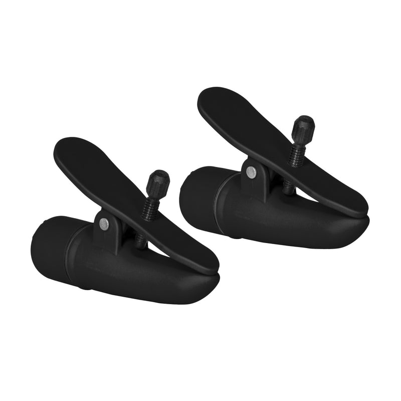 VIBRATING NIPPLE CLAMPS BLACK