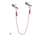 NIPPLE PLAY PURPLE CHAIN NIPPLE CLAMPS
