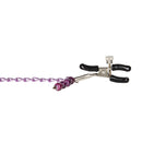 NIPPLE PLAY PURPLE CHAIN NIPPLE CLAMPS