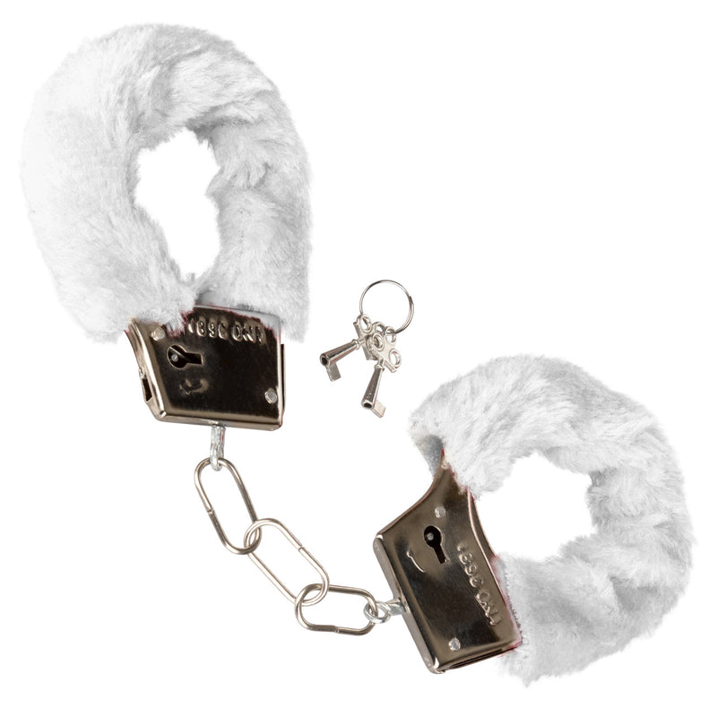 FURRY CUFFS WHITE