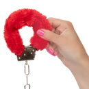 FURRY CUFFS RED