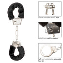 FURRY CUFFS BLACK