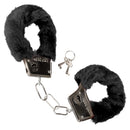 FURRY CUFFS BLACK