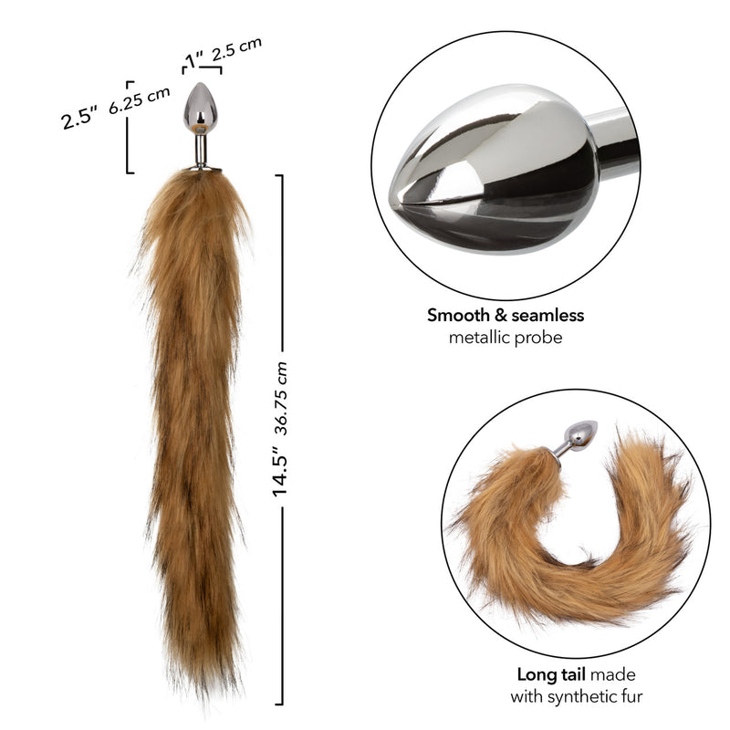 RUNNIN WILD BROWN TAIL PLUG