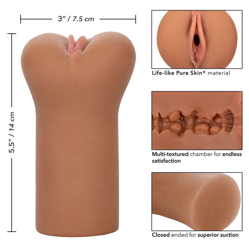 BOUNDLESS PUSSY STROKER BROWN