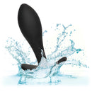 Boundless Teardrop Plug in a splash of water to show it is waterproof