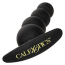 Close-up of the Boundless Beaded Plug base with the CalExotics logo