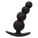 Front view of the Boundless Beaded Plug standing on its curved base