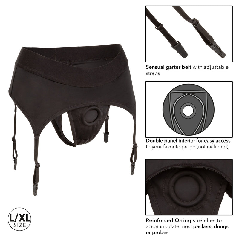BOUNDLESS THONG GARTER L/XL