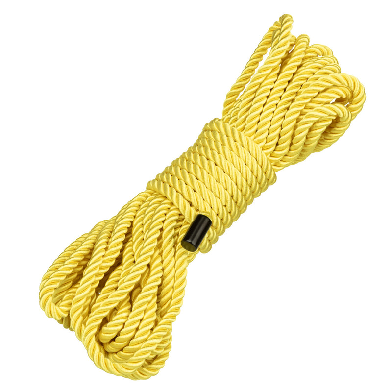 BOUNDLESS BDSM ROPE YELLOW 10M