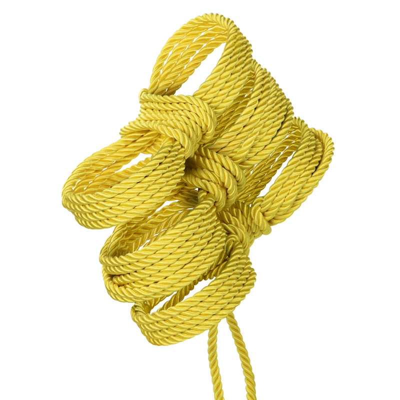 BOUNDLESS BDSM ROPE YELLOW 10M