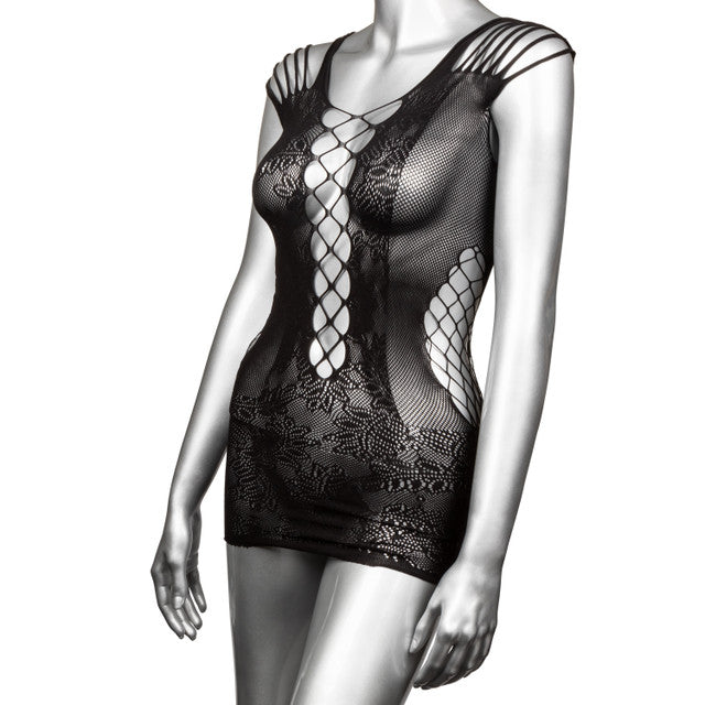 SCANDAL PEEK-A-BOO DRESS P/A