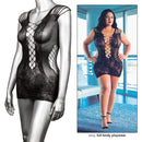SCANDAL PEEK-A-BOO DRESS P/A