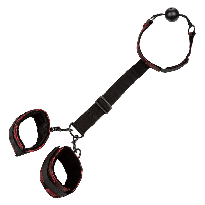 SCANDAL BALL GAG CUFFS