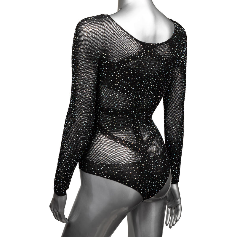 RADIANCE LONG SLEEVE BODYSUIT BLACK P/S