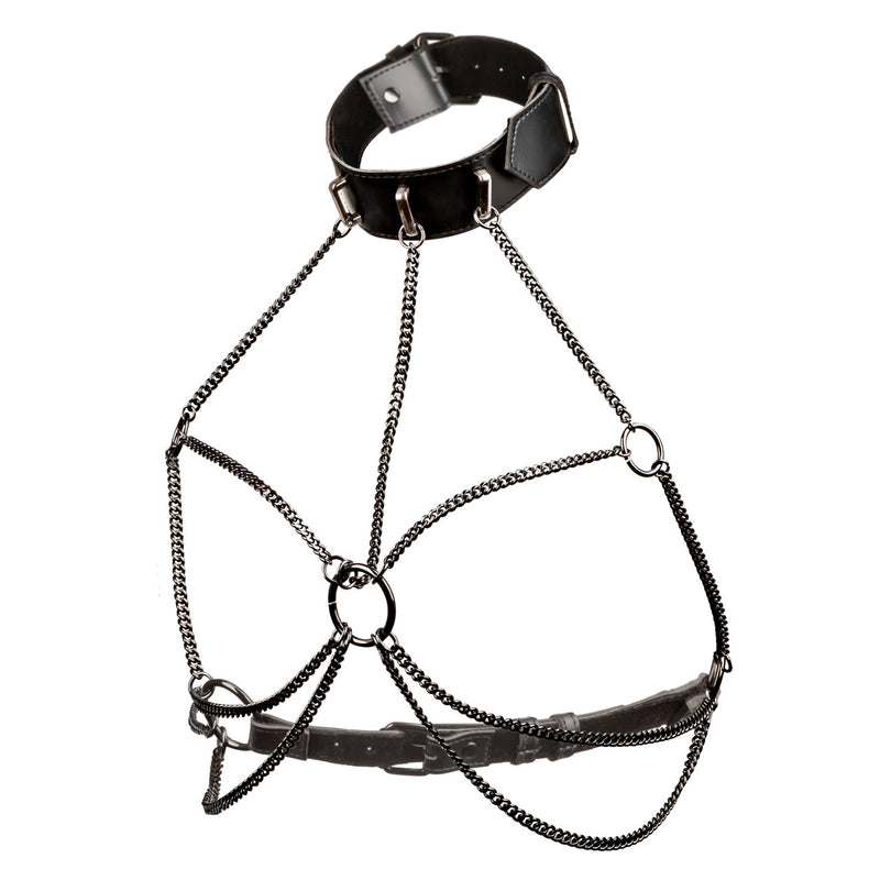 EUPHORIA CHAIN COLLAR HARNESS O/S