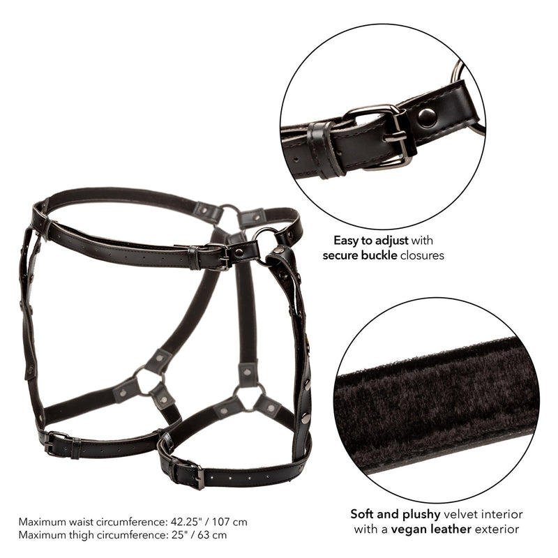 EUPHORIA THIGH HARNESS O/S
