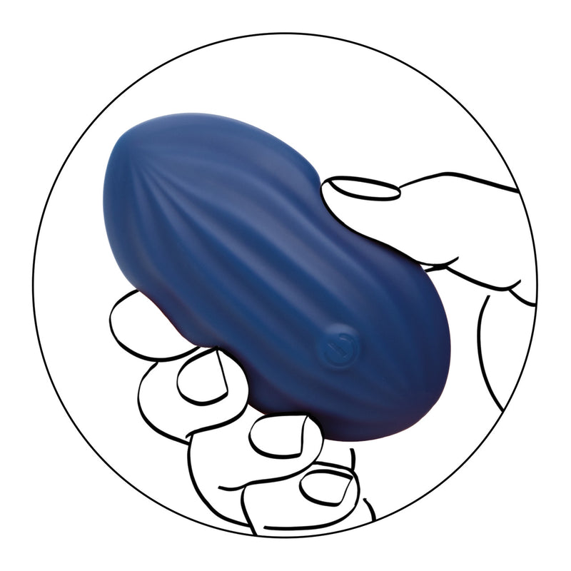 CASHMERE VELVET CURVE BLUE