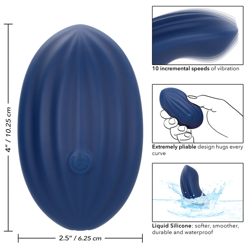 CASHMERE VELVET CURVE BLUE