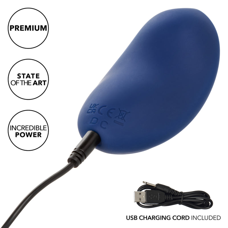 CASHMERE VELVET CURVE BLUE