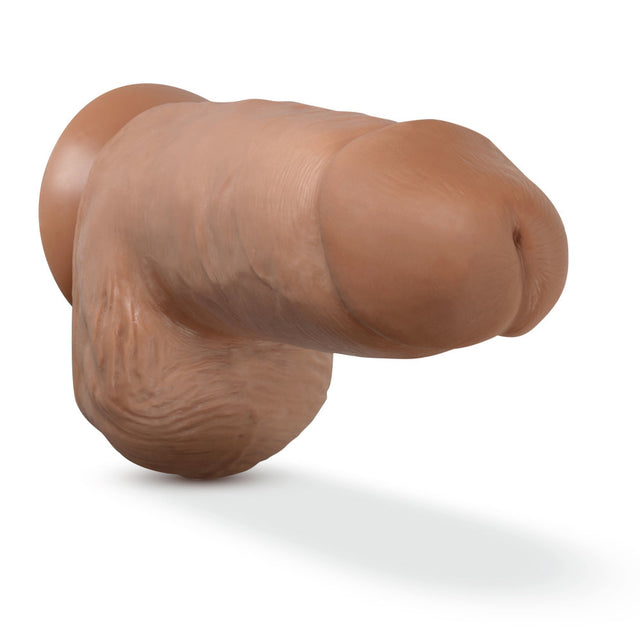 AU NATUREL CHUB 10" DILDO MOCHA