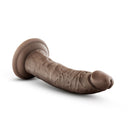 DR SKIN PLUS 7" POSABLE DILDO CHOCOLATE
