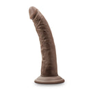 DR SKIN PLUS 7" POSABLE DILDO CHOCOLATE