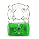 PLAY WITH ME PLEASURE RING NEON GREEN