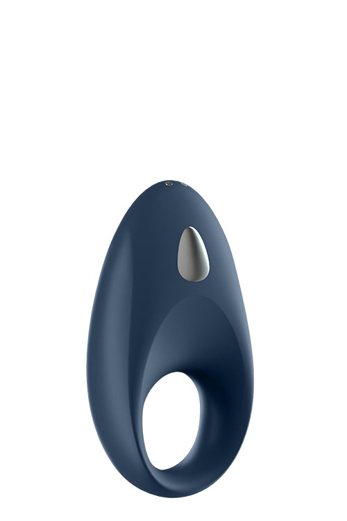 SATISFYER MIGHTY ONE VIBRATING RING BLUE