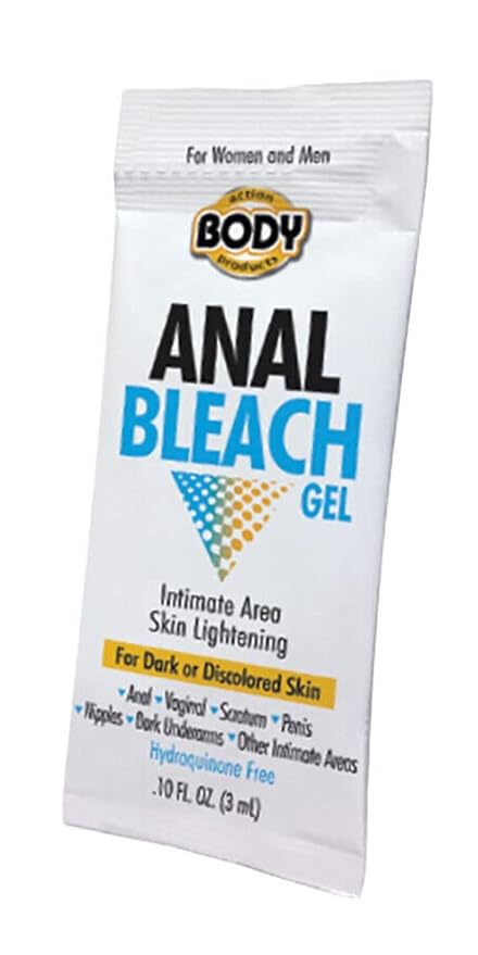 BODY ACTION ANAL BLEACH GEL PILLOW PACK