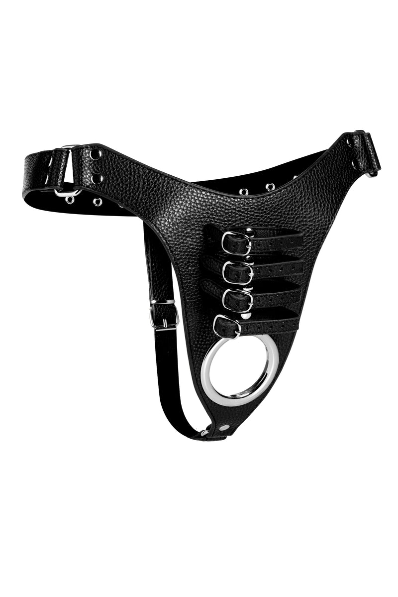 STRICT PENIS CHASTITY HARNESS