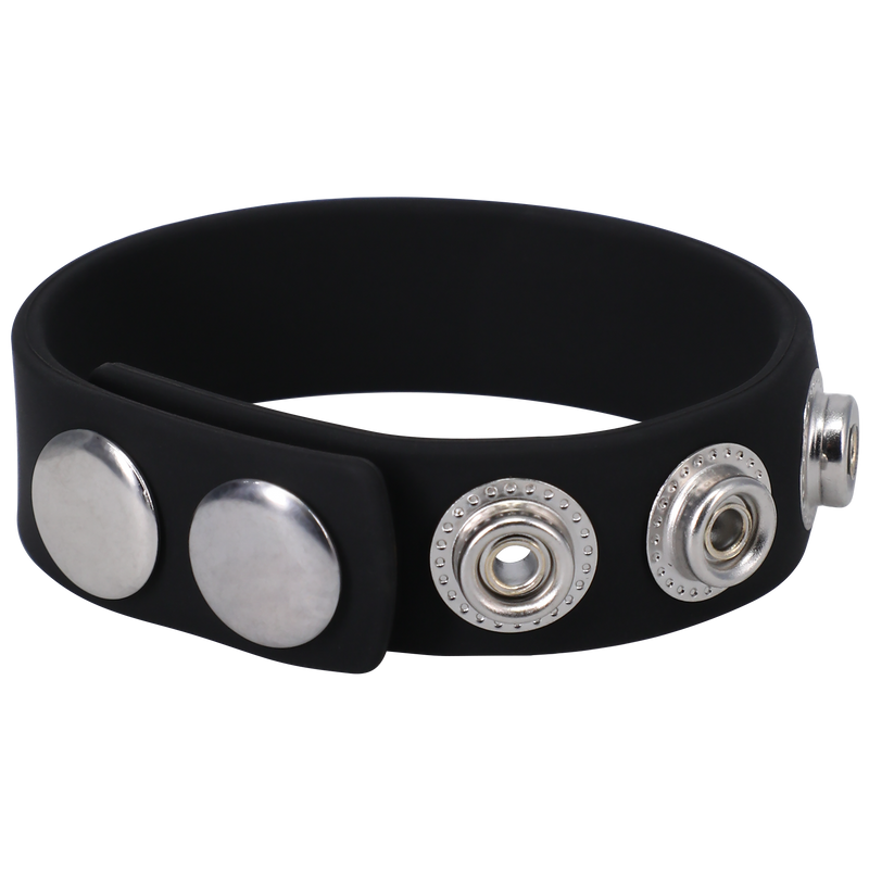 ROCK SOLID SILICONE 5-SNAP RING