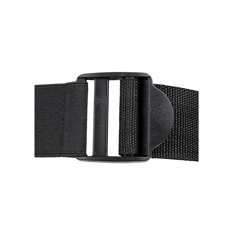 REALROCK 6" HOLLOW STRAP ON BLACK