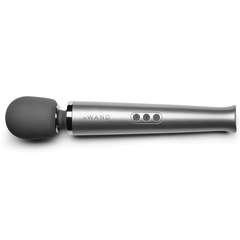LE WAND RECHARGEABLE VIBRATING MASSAGER GREY