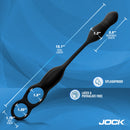 JOCK HYPER THRUSTING & VIBRATING ANAL PLUG WITH C RING