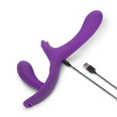TOGETHER VIBES LOCK IN STRAP ON PURPLE