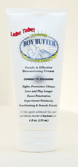 BOY BUTTER COMFORT CREAM 6OZ