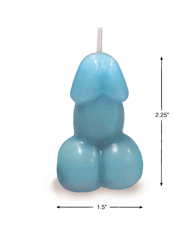 EDENS CANDLES BLUE PENIS