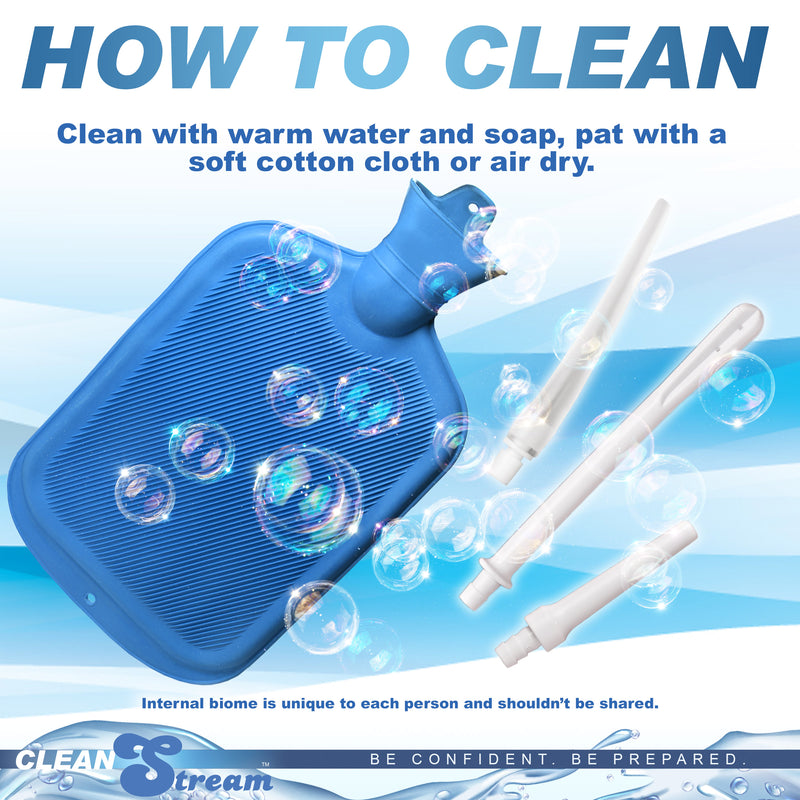 CLEAN STREAM DELUXE SHOWER ENEMA KIT