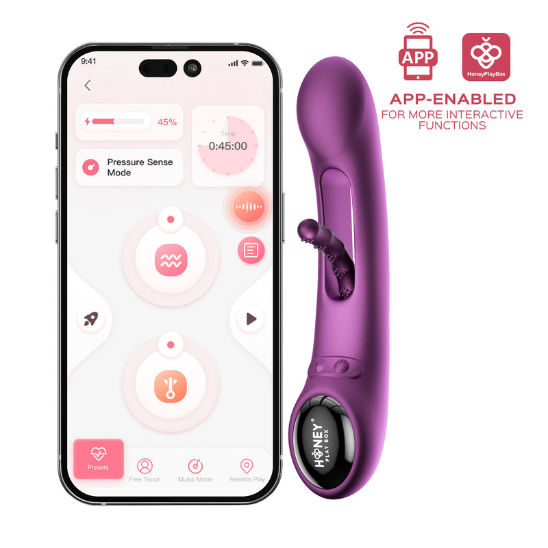 TEMPO FINGER TAPPING G SPOT VIBE PURPLE
