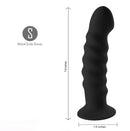 KENDALL BLACK 7.5" DILDO