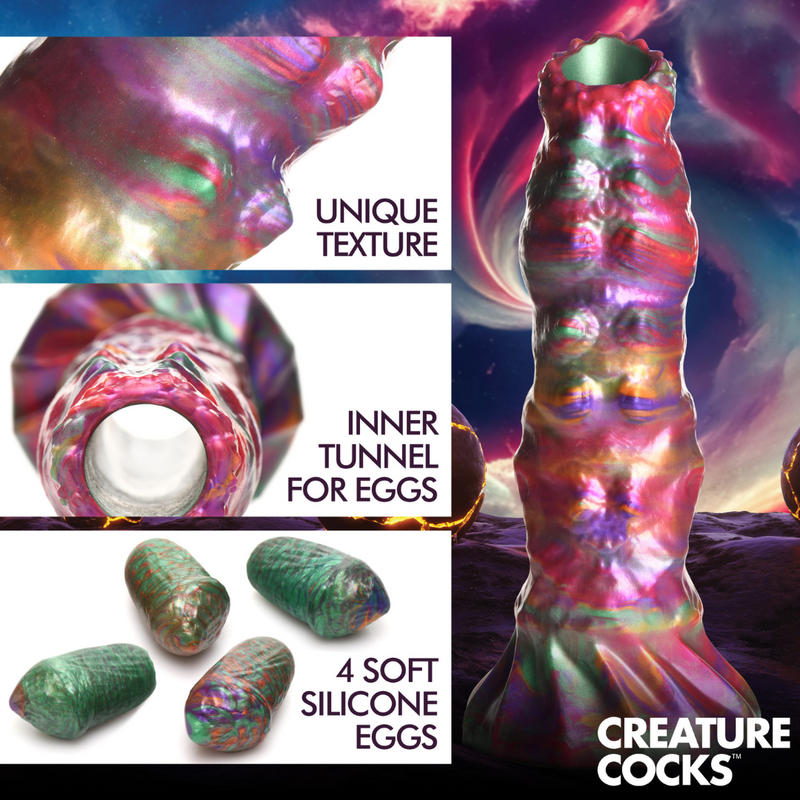 CREATURE COCKS LARVA OVIPOSITOR EGG LAYING DILDO