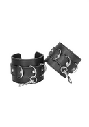 BONDED LEATHER HOGTIE WITH CUFFS